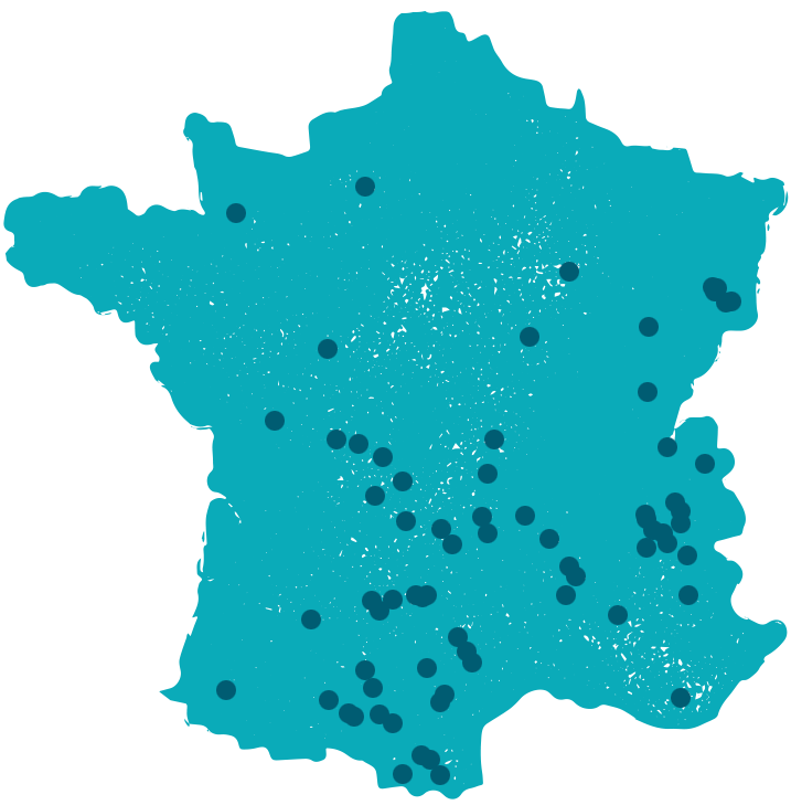 Carte candidats